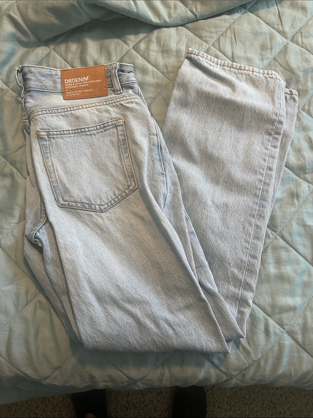 DRDENIM Light Wash High-Rise Jeans - Light Blue ARCH